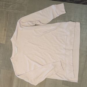 L Baby Pink Little Earthling Maternity Sweater